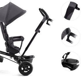 KINDERKRAFT - Detská trojkolka AVEO šedá