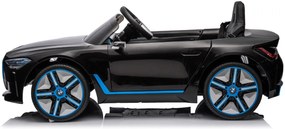 Detské elektrické autíčko na diaľkové ovládanie BestBerg BBCC-20B - BMW i4 / od 3 rokov / nosnosť 30 kg / čierne