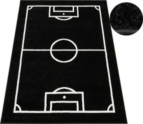 Koberec Lima 6333B čierny / biely