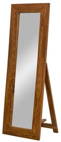 Zrkadlo Rami 60x170 indický masív palisander