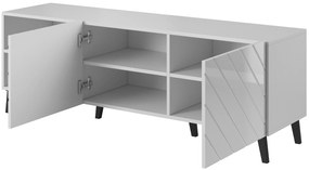 Cama Biely TV stolík Abeto 2D