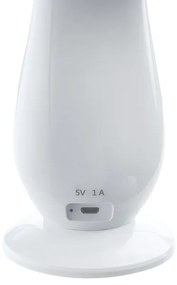 LED Stmievateľná nabíjacia stolná lampa LILLY LED/4W/5V 1200 mAh biela