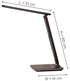 Paul Neuhaus 4595-23 - LED Stmievateľná lampa s bezdrôtovým nabíjaním LED/5W/230V