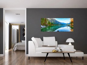 Obraz - Jazero Hintersee (120x50 cm)