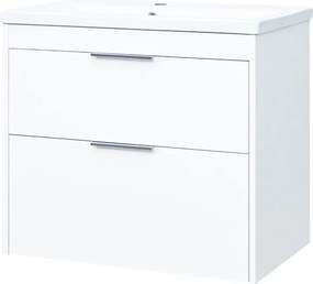 Mereo, Mereo Vigo, kúpeľňová skrinka s keramickým umývadlom 81 cm, biela, MER-CN312
