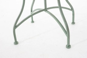 Kovový stôl GS19599 - Zelená antik