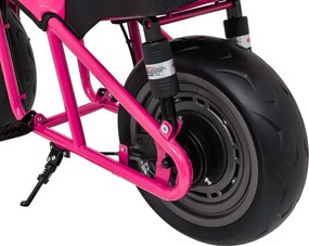 Elektrická motorka SUPERMOTO ružová