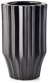 Keramická váza YVONNE 20 cm čierna