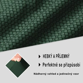 Ultra elastický poťah na trojmiestnu pohovku BestBerg / zelená