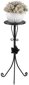 STOJAN NA KVETINÁČ BROSE 75X35 CM ČIERNA