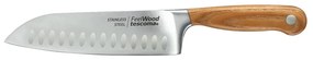 Santoku nôž z nehrdzavejúcej ocele Feelwood – Tescoma