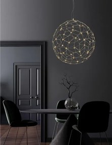 LED luster Sole 80 zlaté