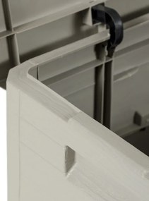 WOODYS záhradný plastový úložný box 280 L, svetlo šedá