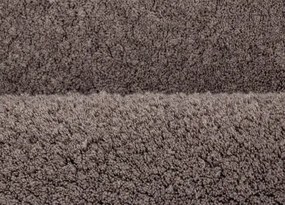 Koberce Breno Kusový koberec DOLCE VITA kruh 01/BBB, hnedá,80 x 80 cm