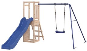 Vonkajšia súprava na hranie masívna borovica