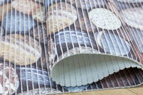 Kúpelňová penová rohož 242A Kamene