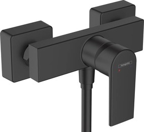 Hansgrohe Vernis Shape, nástenná sprchová batéria, čierna matná, HAN-71650670
