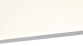 Oceľové stropné svietidlo 120 cm vrátane LED s diaľkovým ovládaním - Liv