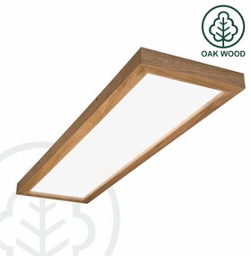 Brilagi - LED kúpeľňové svietidlo WOODY FRAME LED/50W/230V 120x30 cm IP44 dub