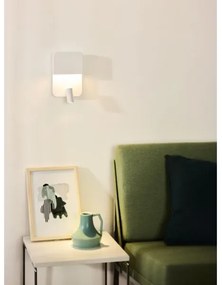 Lucide 79200/08/31 - LED Nástenné svietidlo BOXER LED/5W/230V + LED/5W USB biela