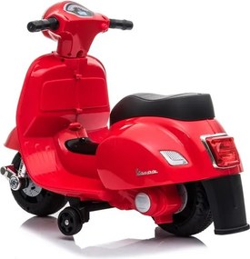 LEAN CARS Vespa GTS 300 Mini skúter na batérie Červená