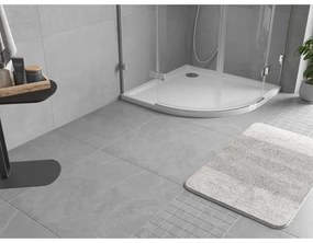 Mexen Flow, štvrťkruhová sprchová vanička slim 80 x 80 cm, biela lesklá, 46Q108080