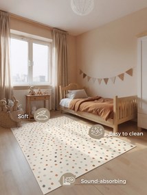 Hanse Home, Detský koberec Adventures 106411 Cream Multicolor, 120x170, viacfarebná, detská izba