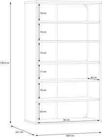 Botník ETON dub artisan
