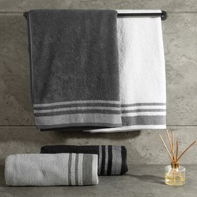 BAVLNENÝ UTERÁK MERY 50X90 CM TMAVOSIVÁ