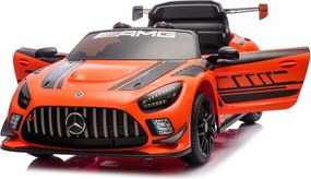 LEAN CARS Elektrické autíčko Mercedes AMG GT3, oranžové