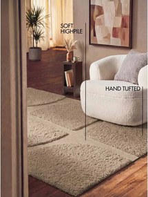 Béžový ručne tkaný koberec 200x300 cm Lambeth Jasper – Ted Baker