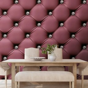 Samolepící tapeta bordó elegance kůže (2)