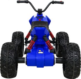 Ramiz Štvorica batérií Lucky Seven Modrá + EVA kolieska + pomalý štart + LED + MP3 USB