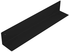 Aqualine Aqualine, Polička 598x95x95mm, čierna matná, 33218