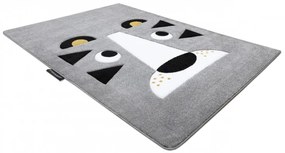 Dywany Łuszczów Detský kusový koberec Petit Lion grey - 200x290 cm