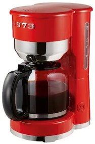 Silvercrest®  Kávovar Retro 1973 Skmr 1000 A1/Sokmr 1000 A1, červená  (100393801)