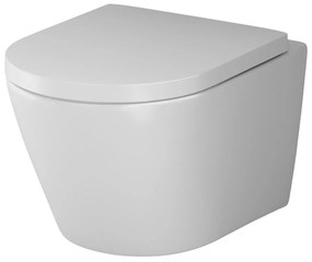 Závesné WC AM.PM Flash CNA1700SC bezokrajové, so sedadlom Microlift, biele