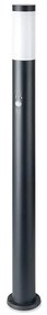 Vonkajšia lampa so senzorom 1xE27/60W/230V IP44 110cm antracit