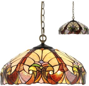 Prezent 1700 - Luster na reťazi TIFFANY XX 2xE27/60W/230V