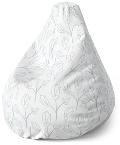 Sablio Sedací vak Pear Púčiky - 70 x 95 x 15 cm