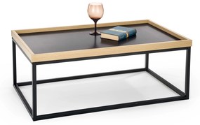 Čierny konferenčný stolík VENTUO LINEAR