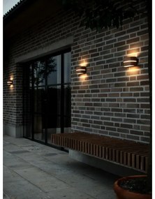 Nordlux - Vonkajšie nástenné svietidlo SIBELIS 1xE27/10W/230V IP44 hnedá