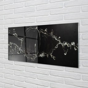 Obraz na skle Tryskanie vodné kvapky 140x70 cm