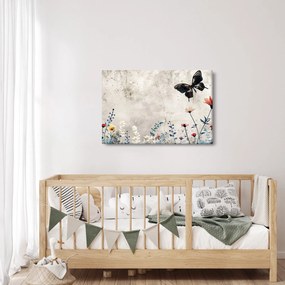 Obraz - Lúka v betóne (90x60 cm)