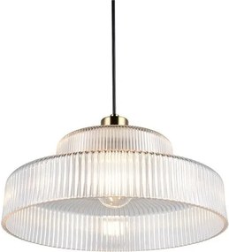 Závesné svietidlo so skleneným tienidlom ø 35 cm Abella – Reality