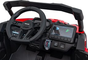 Ramiz Štvorkolka CAN-AM Maverick Červená