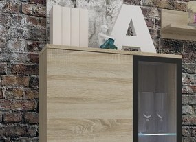 Obývacia stena Samsa, dub sonoma