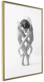 Artgeist Plagát - Ballet [Poster] Veľkosť: 20x30, Verzia: Zlatý rám