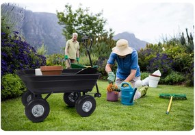 Záhradný sklápajúci vozík 75L Humberg 4871