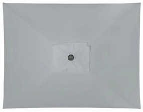 Derby Basic Lift NEO 2,5 x 2 m – naklápací slnečník s kľukou svetlo šedá (kód farby 827), 100 % polyester